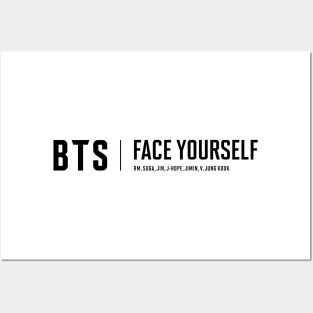 Bangtan Boys (BTS) Face Yourself Posters and Art